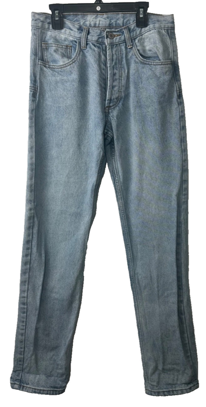 J. Galt Shanghai Jeans S Light Wash Cotton Denim Button Fly Womens No Pocket E13